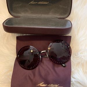 Brian Atwood round sunnies